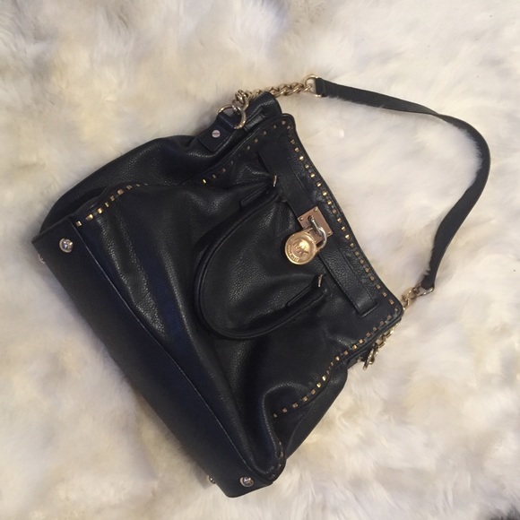 Michael Kors Handbags - Michael Kors Large Whipstitch Hamilton Tote